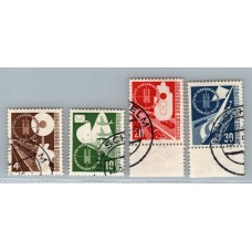 ALEMANIA OCCIDENTAL 1953 Yv.53/6 SERIE COMPLETA DE LUJO €55